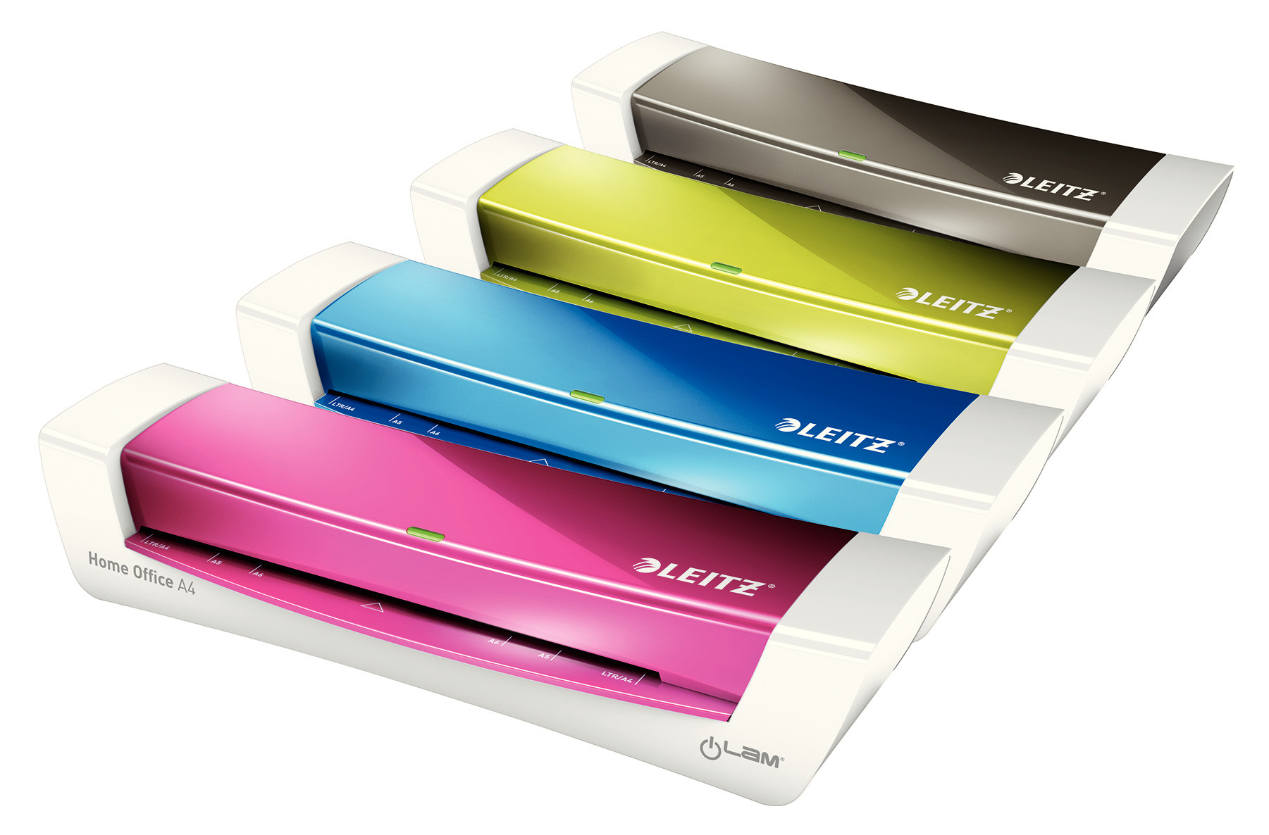 Laminator A4 Leitz iLAM Home Office metaliczny niebieski