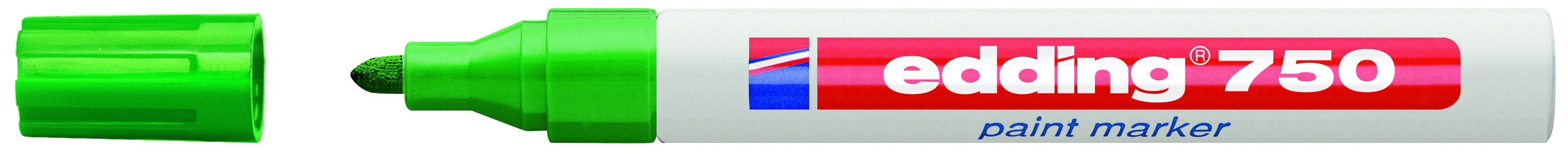 Marker lakierowy Edding 750 okrągły zielony