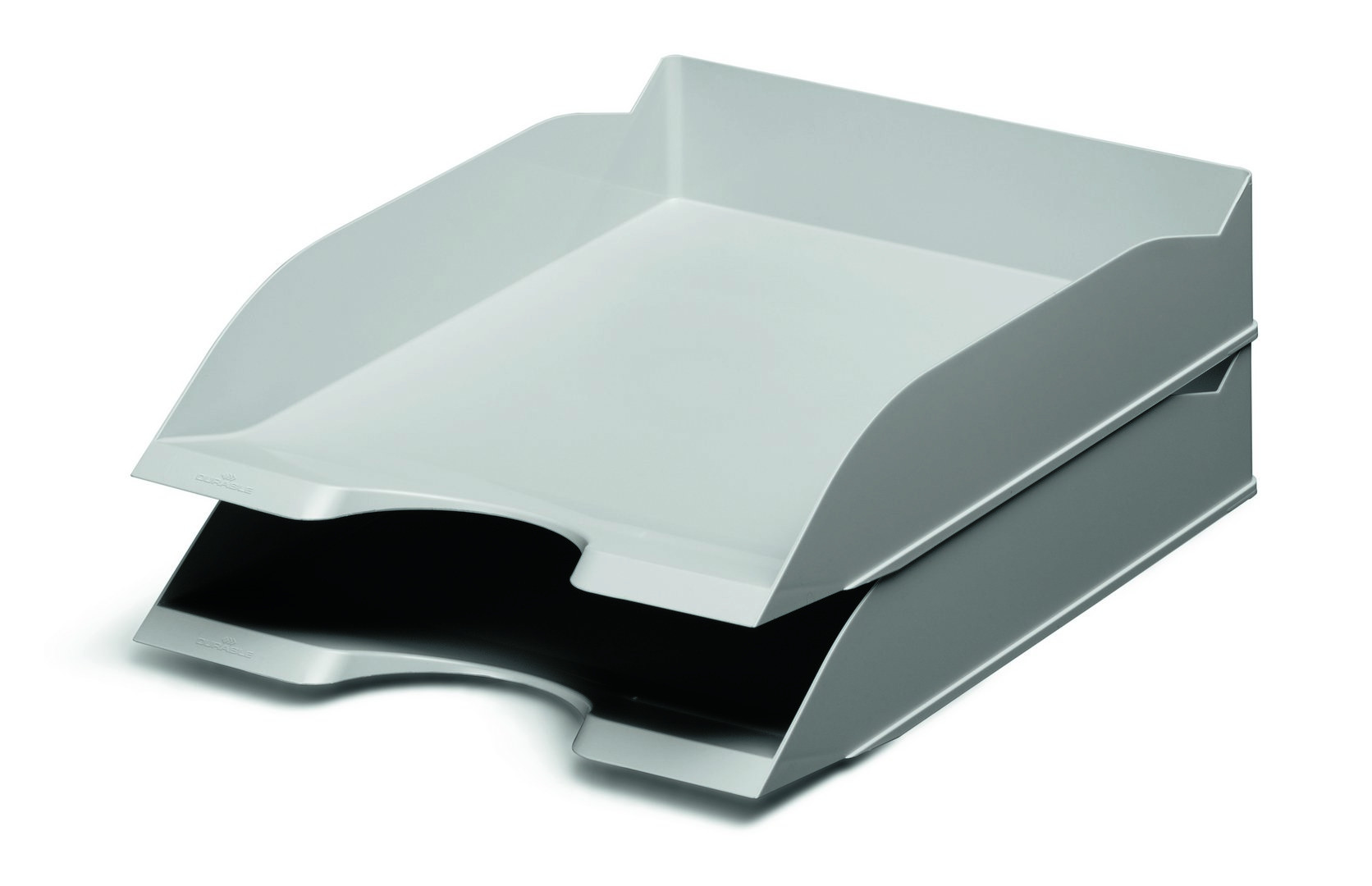 Półka na dokumenty Durable Basic szara matowa