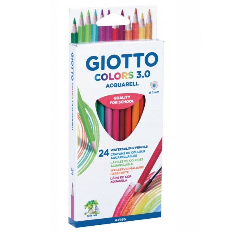 Kredki 24kol. Giotto COLORS 3.0 Aquarell 277200 FIL