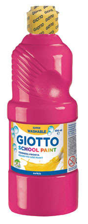 Farba szkolna Giotto School Paint 500ml purpurowa