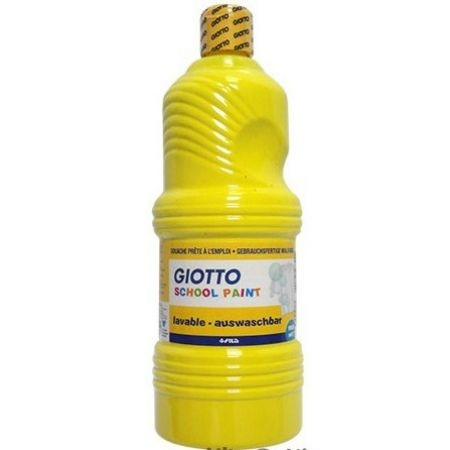 Farba tempera Giotto School Paint Primary yellow 1l Fila