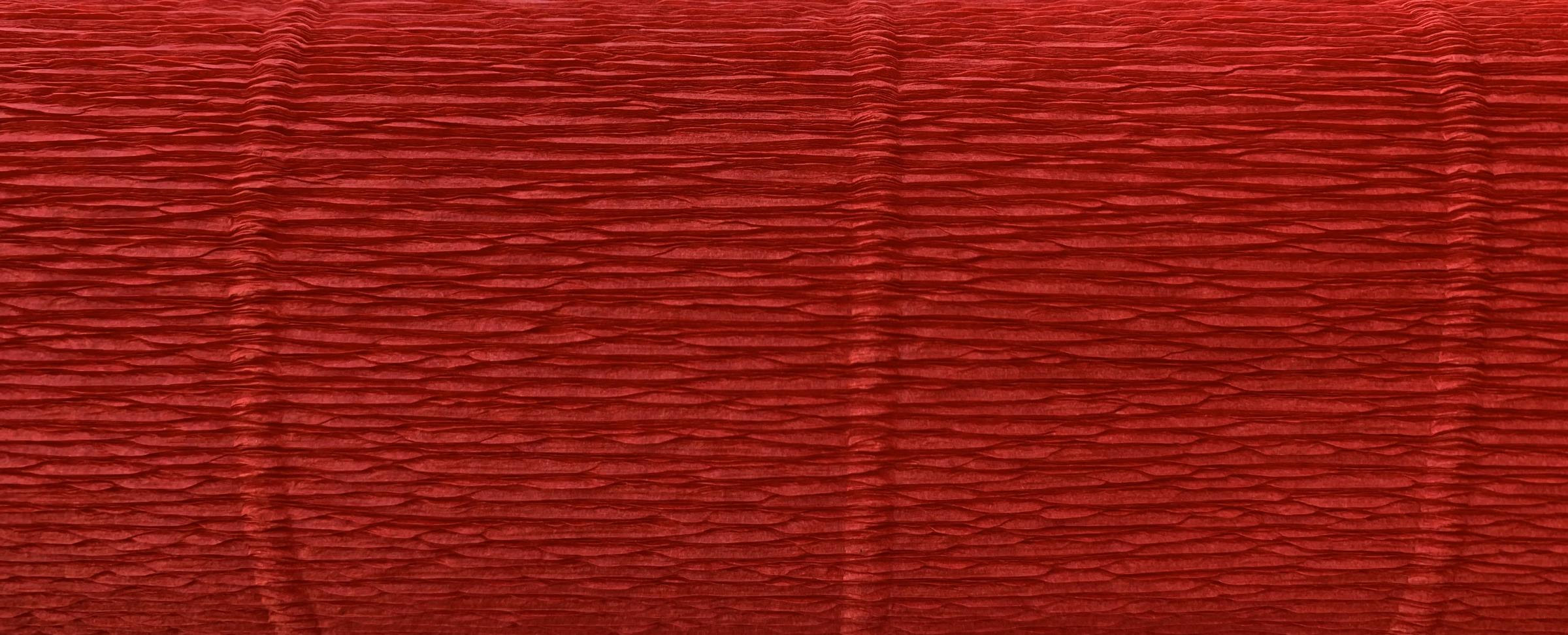 Krepina dekoracyjna 618 KD 50cmx2,5m Aliga jasny czerwony