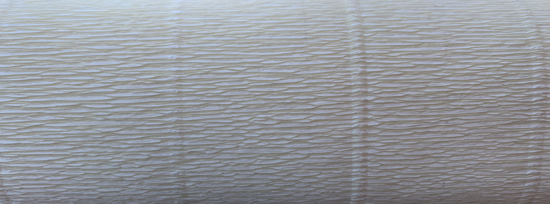 Krepina dekoracyjna 50cmx2,5m Aliga waniliowa