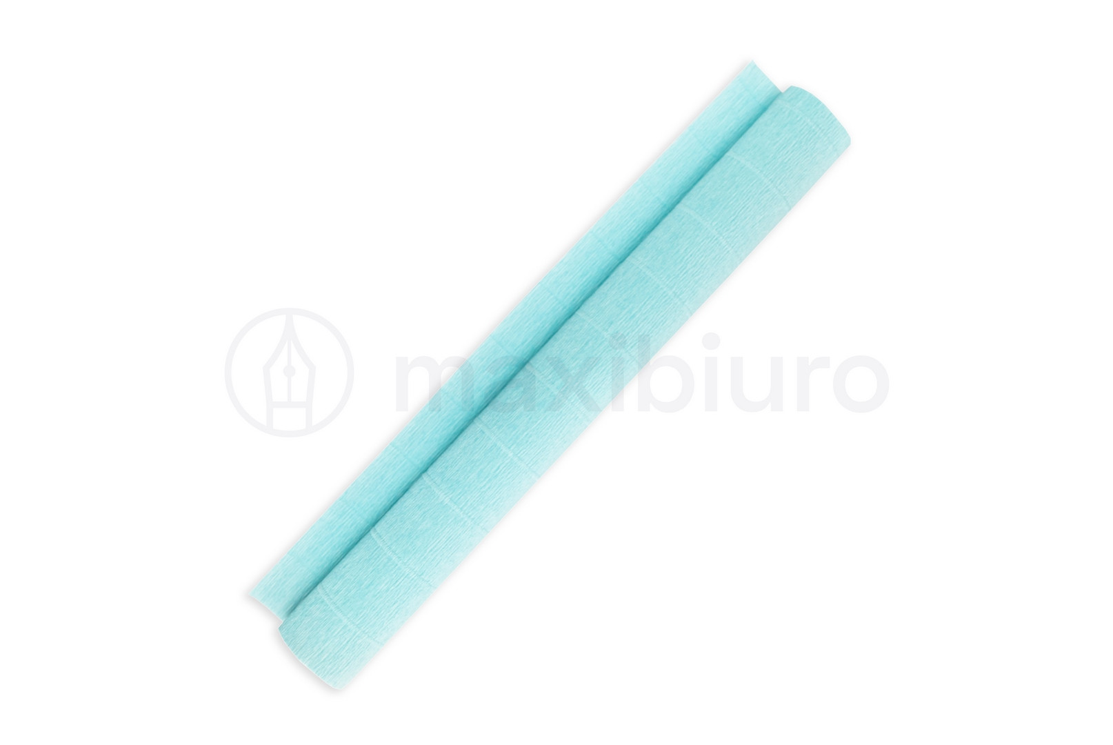 Krepina dekoracyjna 50cmx2,5m Aliga błękit paryski