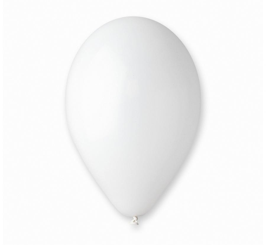 Balony białe śr. 80cm (100szt) G90/01 GoDan