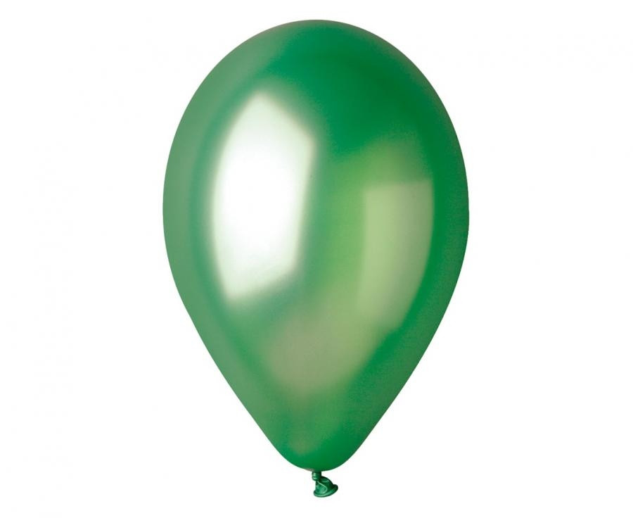 Balony zielone matalizowane śr. 80cm (100szt) GM90/37 GoDan