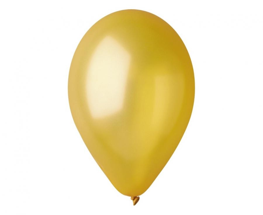 Balony złote metalizowane śr. 80cm (100szt) GoDan