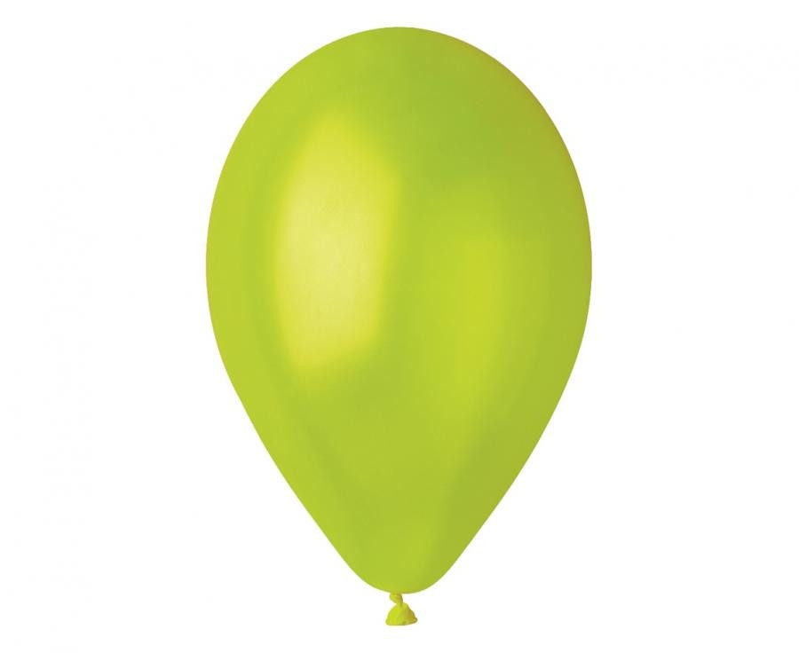 Balony pistacjowe metalizowane śr. 80cm (100szt) GM90/67 GoDan