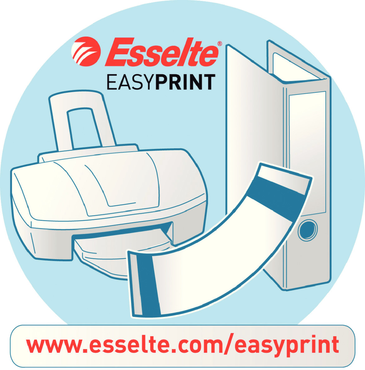Segregator Esselte No.1 A4/50 niebieski