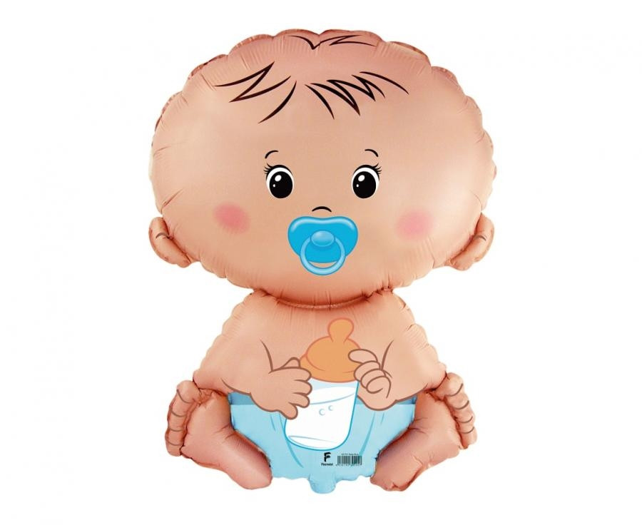 Balon foliowy 24 cale FX - Bobas Chłopiec boy GoDan