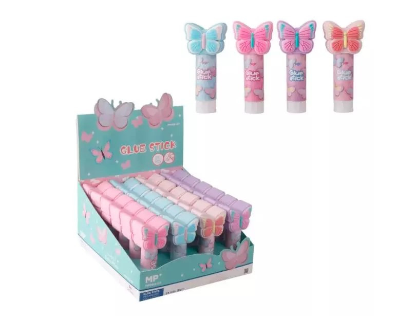 Klej w sztyfcie 8g Motylki MP