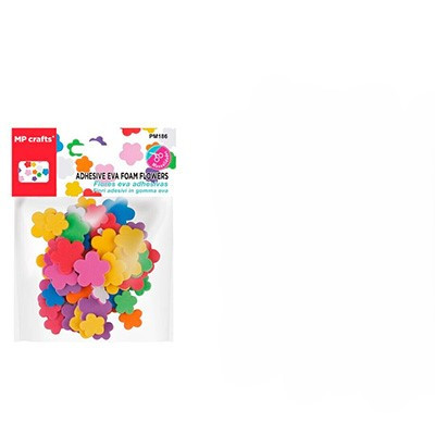 Naklejki z pianki EVA Kwiaty mix PM186 MP