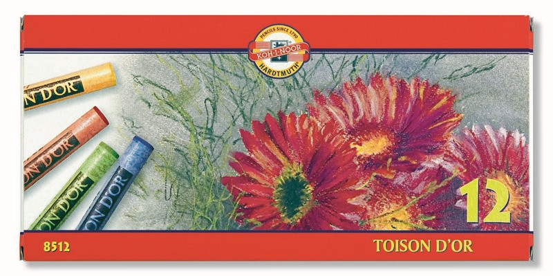 Pastele suche Koh-I-Noor Toison Dor 12 kolorów