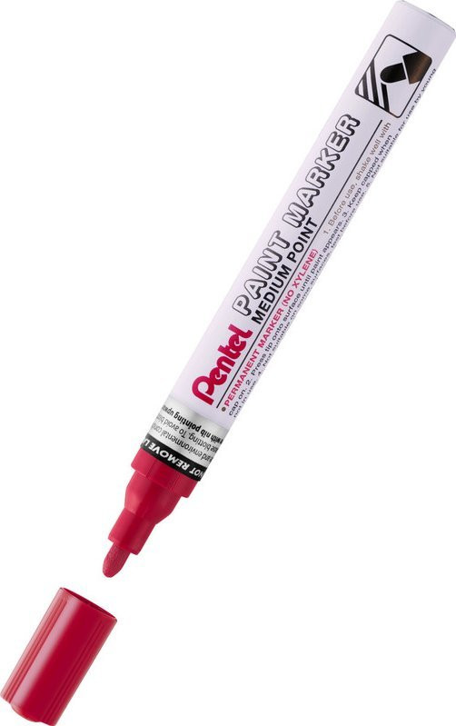 Marker olejowy Pentel MMP10 czerwony MMP10-B