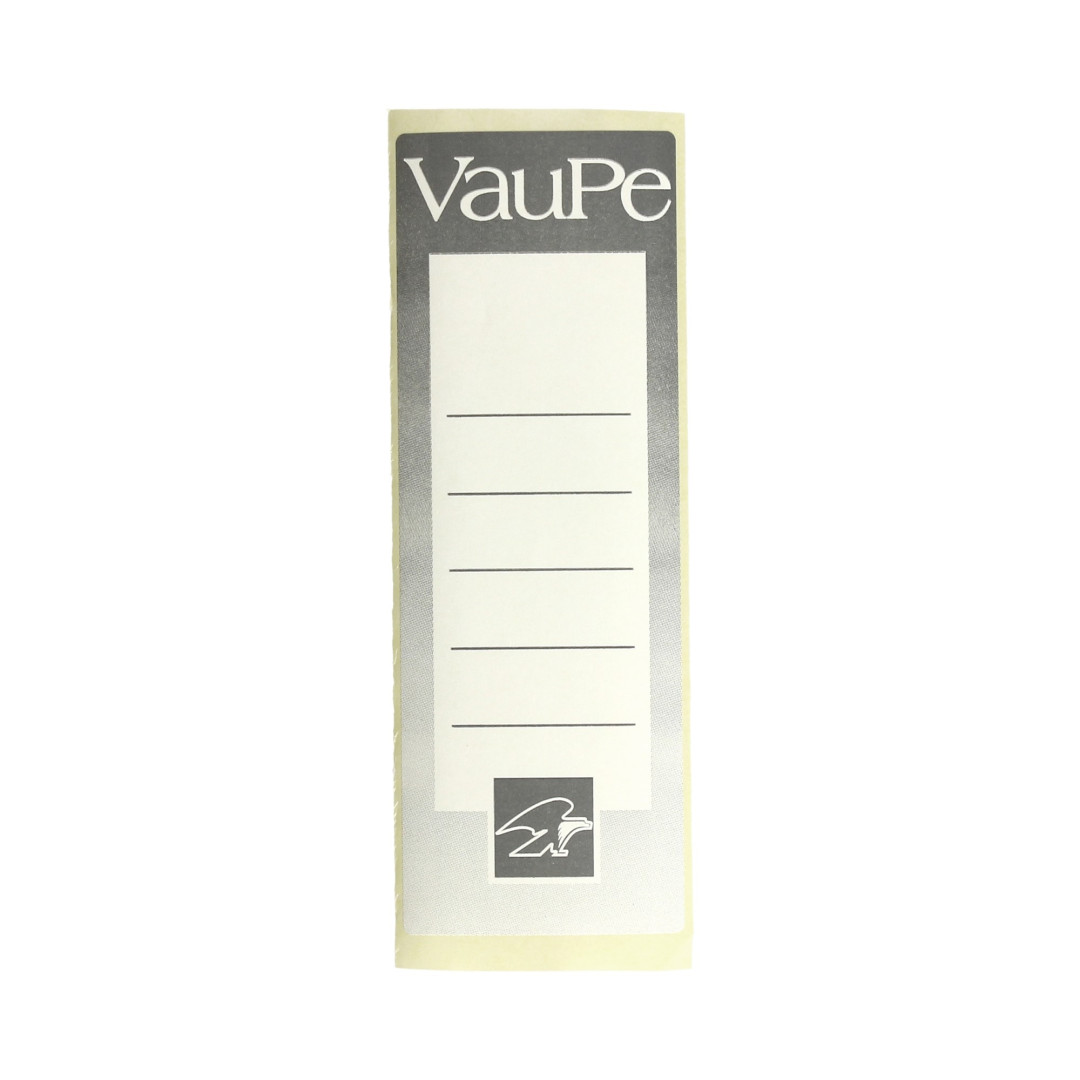 Etykieta samoprzylepna na segregator 75mm. VauPe 25szt.