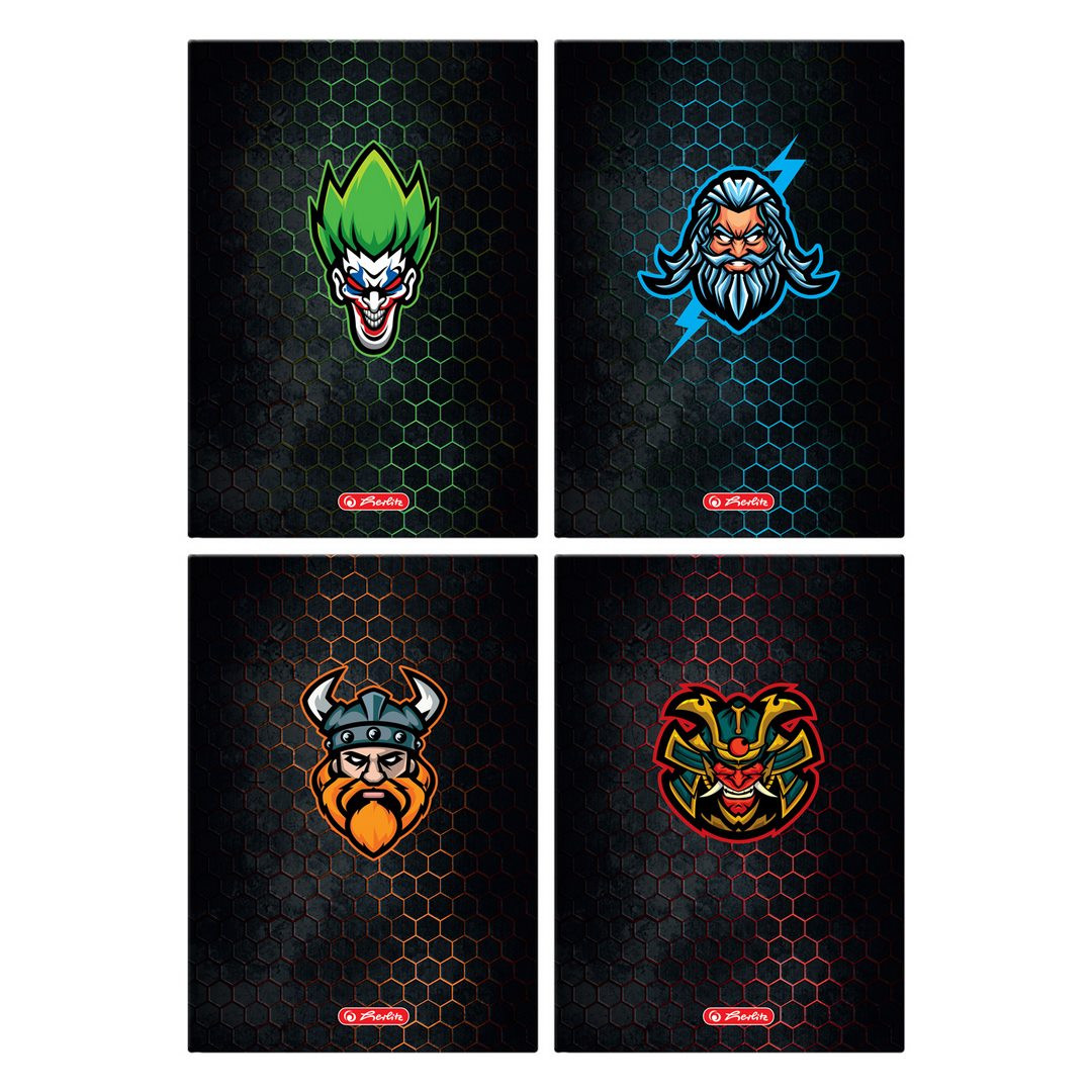 Brulion A5/96 kratka Game Avatars Herlitz