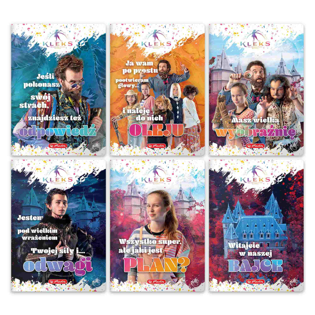 Zeszyt A5/32 linia Kleks