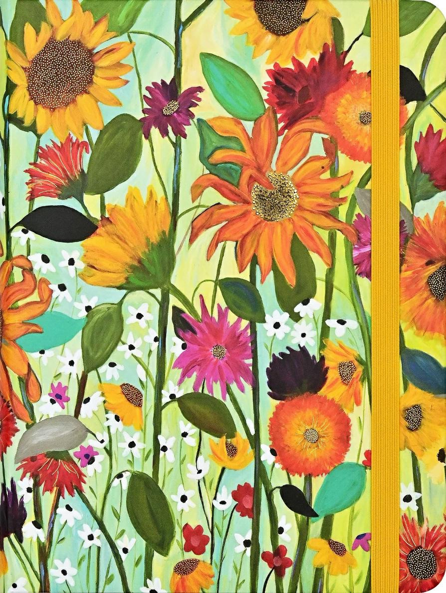 Notatnik midi Sloneczniki Peter Pauper Press Sztuka Rodzinna