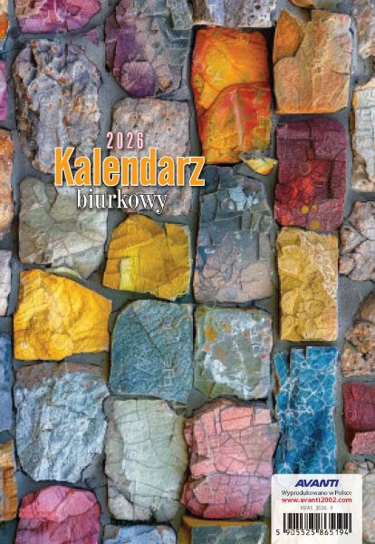 Kalendarz biurkowy pionowy KBA5 Avanti