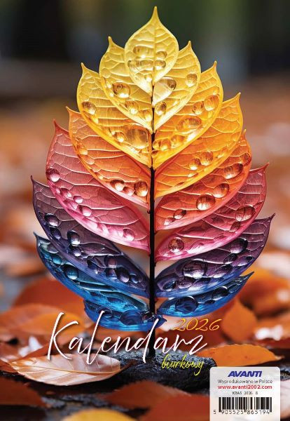 Kalendarz biurkowy pionowy KBA5 Avanti