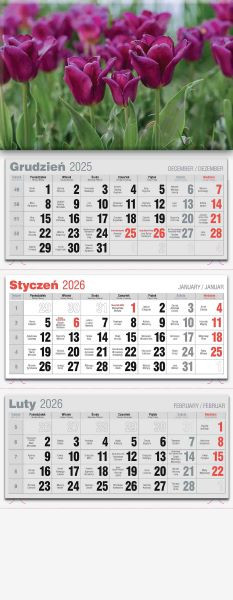 Kalendarz trójdzielny Lux KTL-2 Avanti