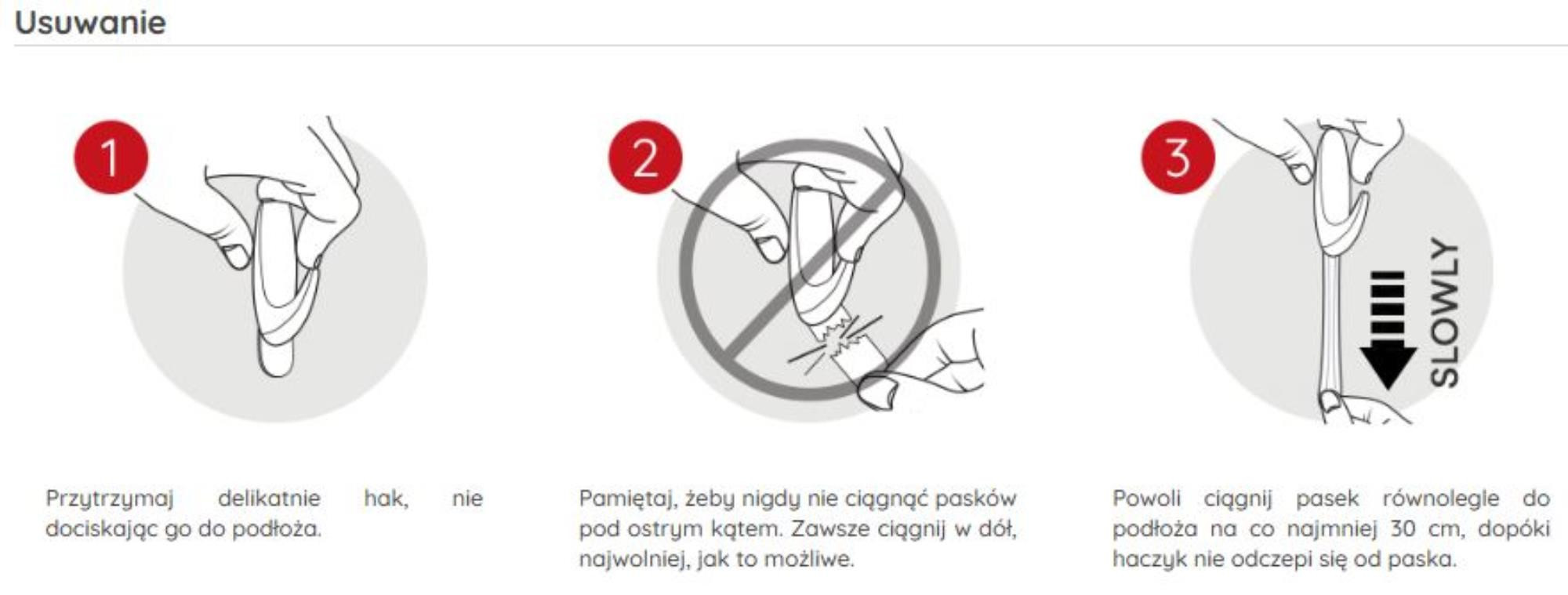Haki łazienkowe średnie Command 3M 2szt. 1,3kg