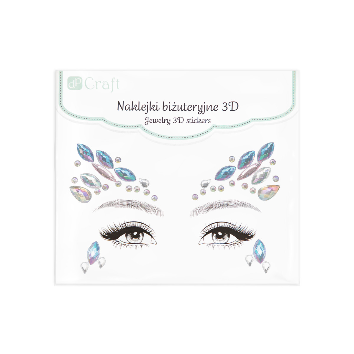Naklejki biżuteryjne 3D- Night Beauty DPDS-009 Dalprint