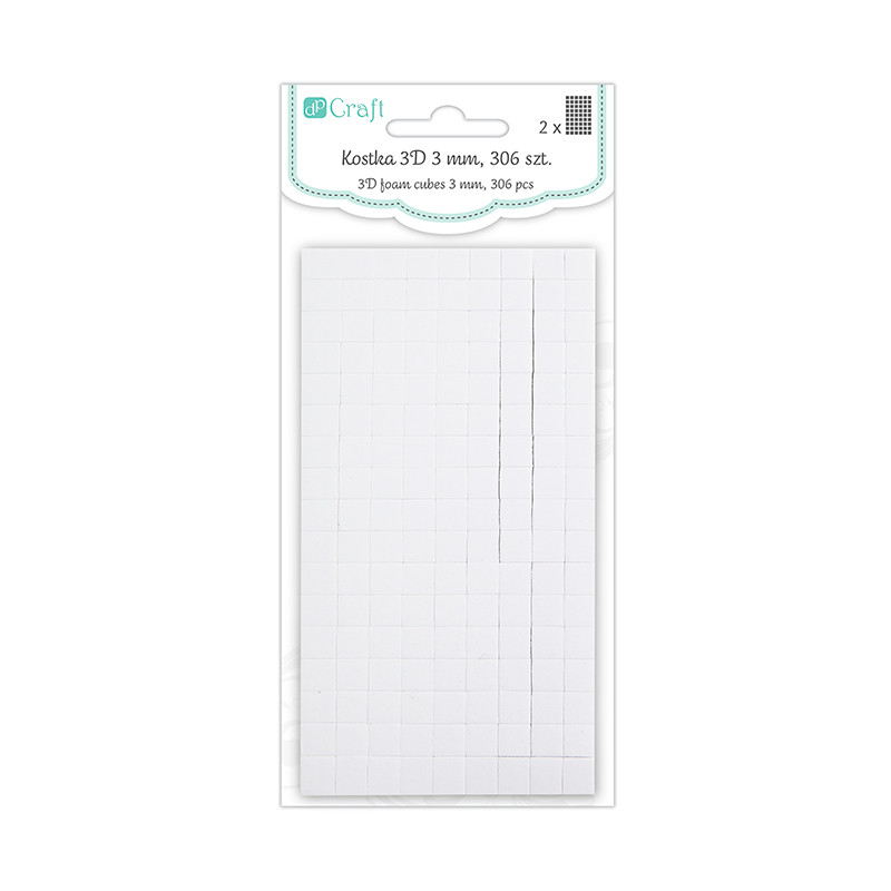 Kostka 3D (306 szt.) 3 mm DPKD-002 Dalprint