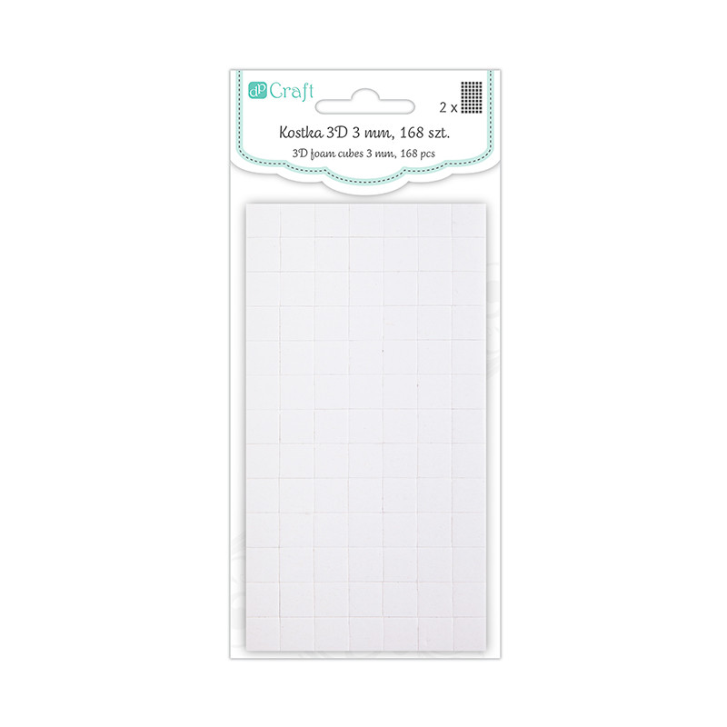 Kostka 3D (168 szt.) 3 mm DPKD-003 Dalprint