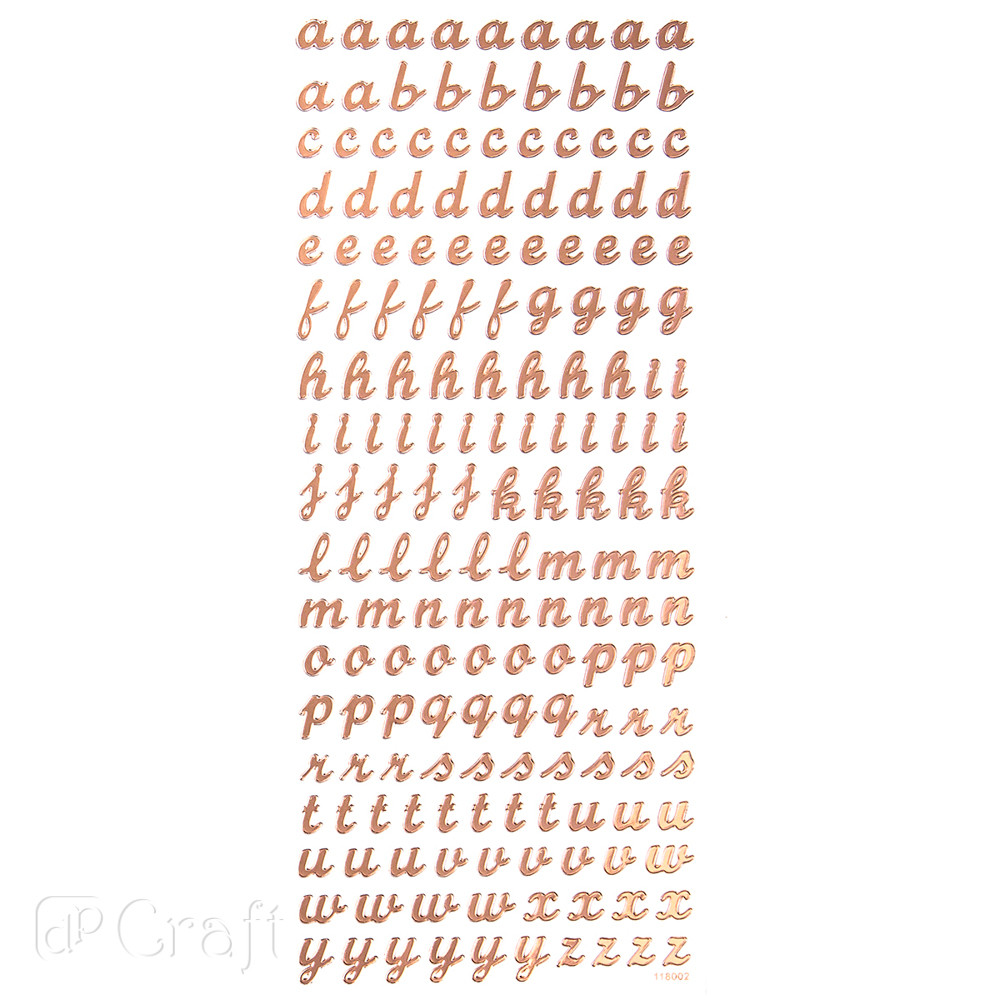 Naklejki - Alfabet (168szt.) DPNK-062 Dalprint