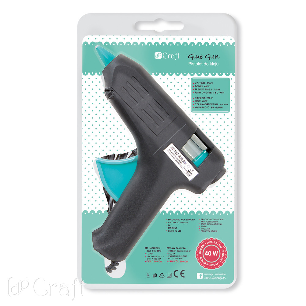 Pistolet do kleju 40 W Dalprint