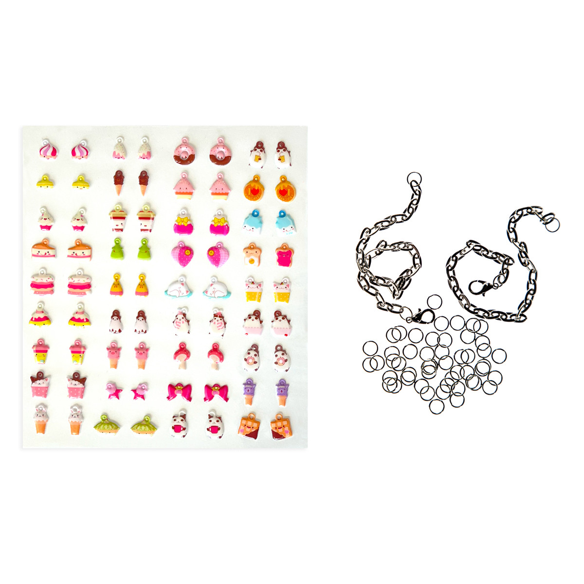Bransoletki DIY z zawieszkami Puffy Sweeties DPZK-013 Dalprint
