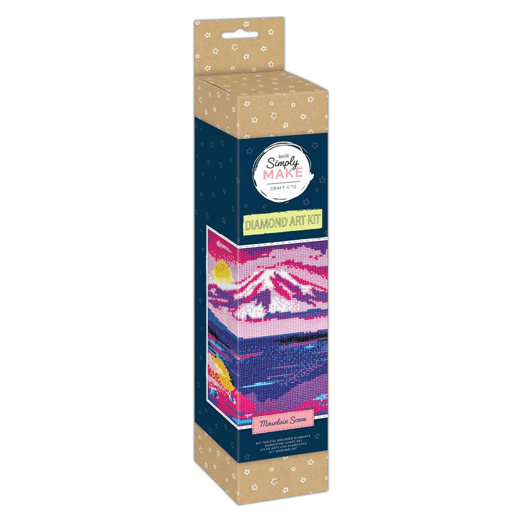 Haft diamentowy - zestaw do Diamond Painting - Mountain Scene DSM-105115 Dalprint