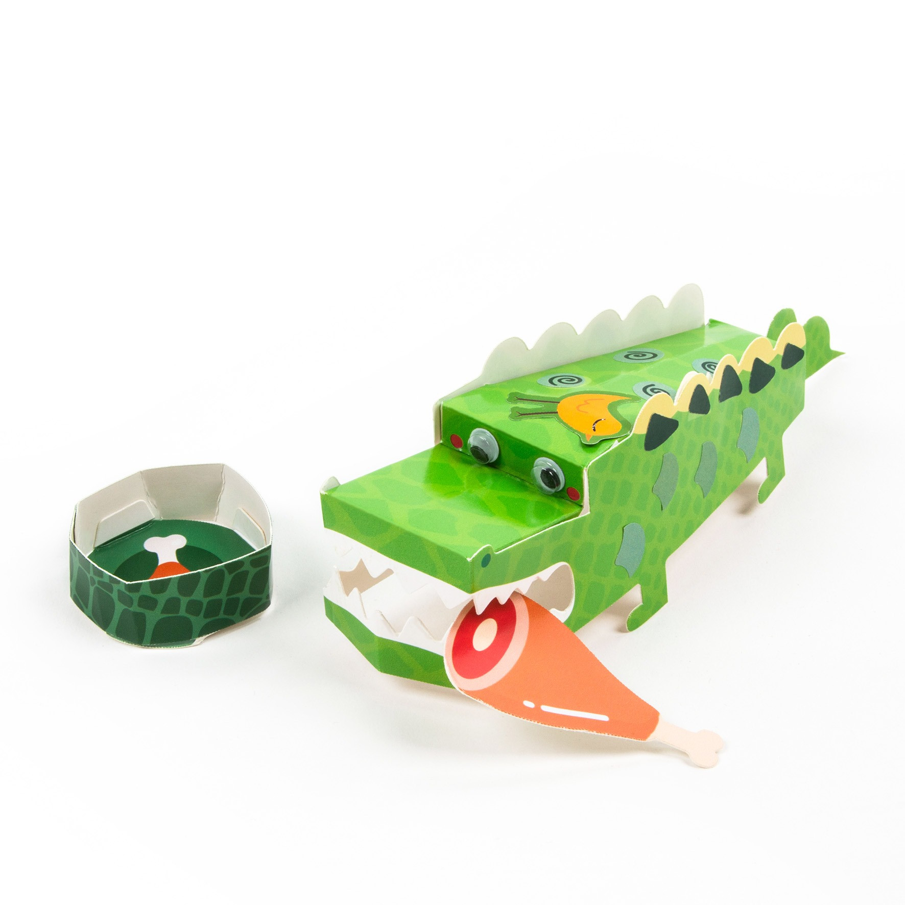 Figurka 3D z naklejkami ZOO Kidea F3DNZOKA Derform