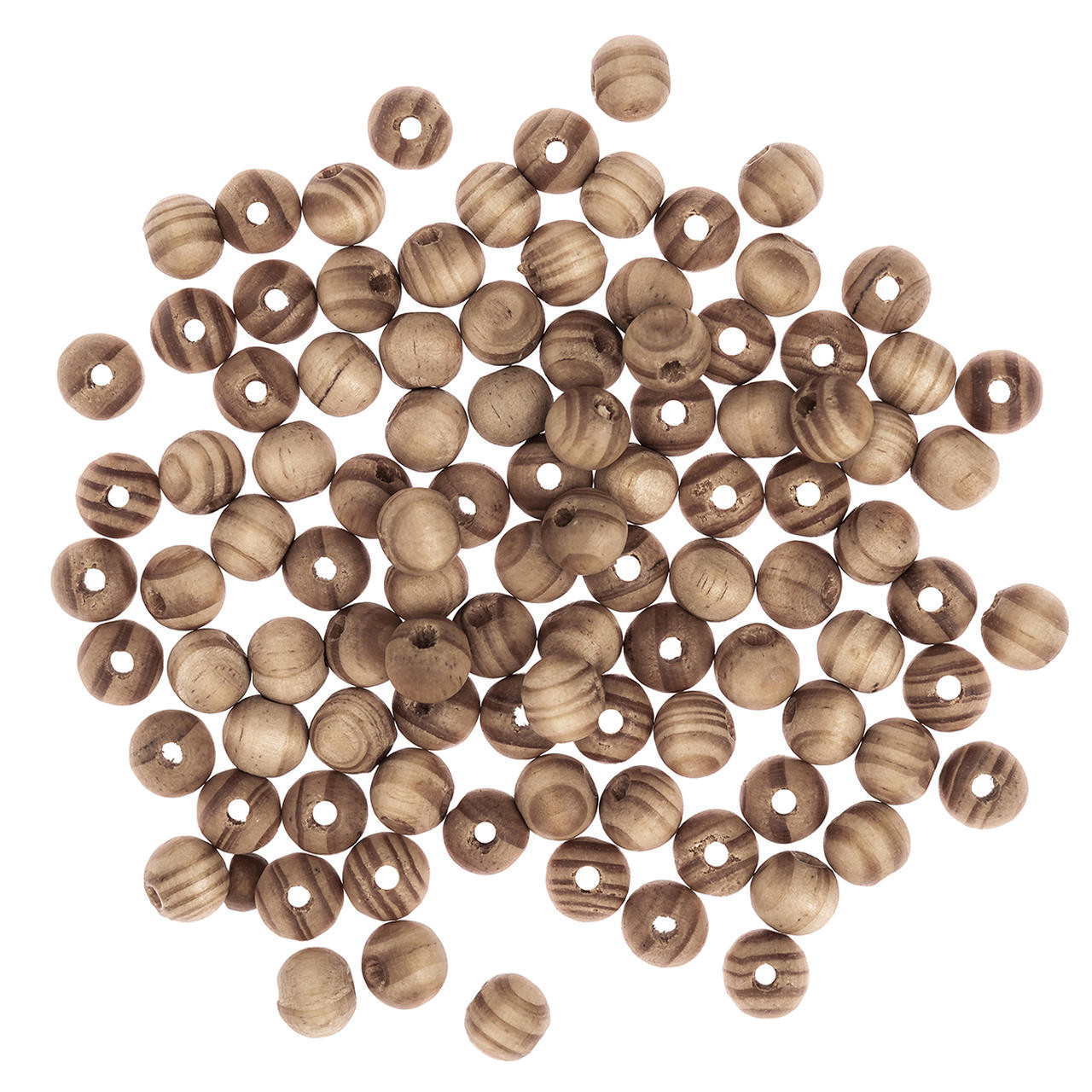 Drewniane koraliki kulki sosnowe 10mm 100szt GRKO-129 Dalprint