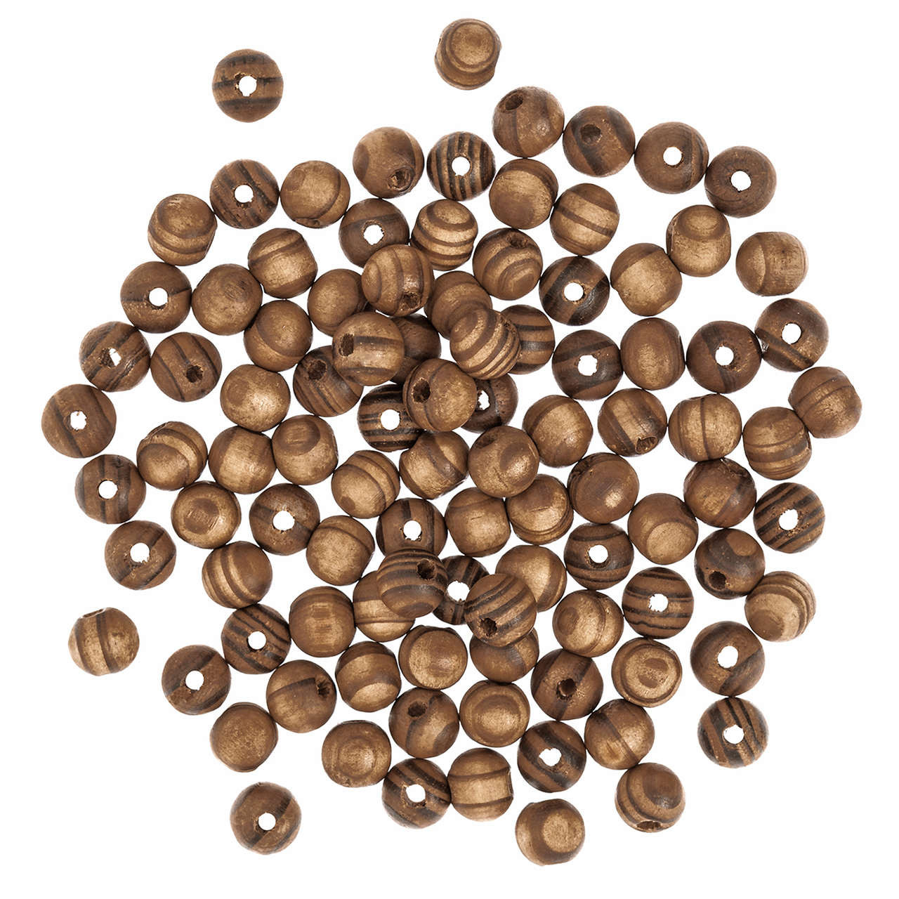 Drewniane koraliki kulki sosnowe 10mm 100szt GRKO-130 Dalprint