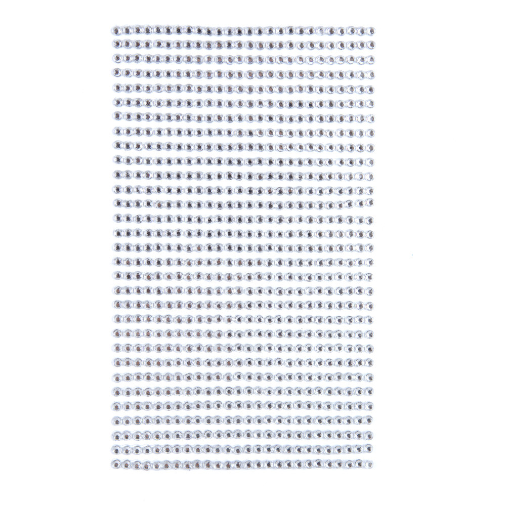 Kryształki samoprzylepne 3 mm (806 szt.) Krystaliczne GRKR-038 Dalprint