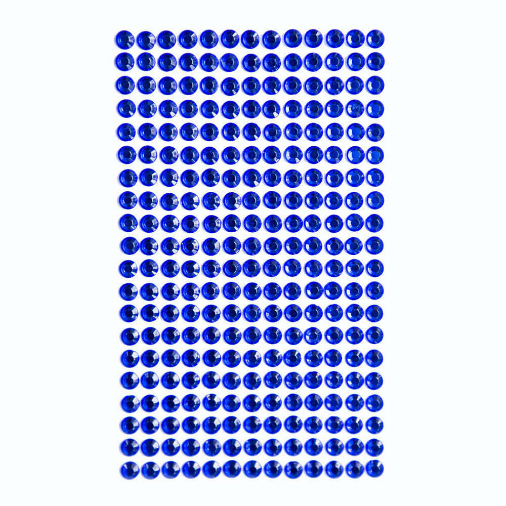 Kryształki samoprzylepne 6 mm (260 szt.) Granatowe GRKR-058 Dalprint