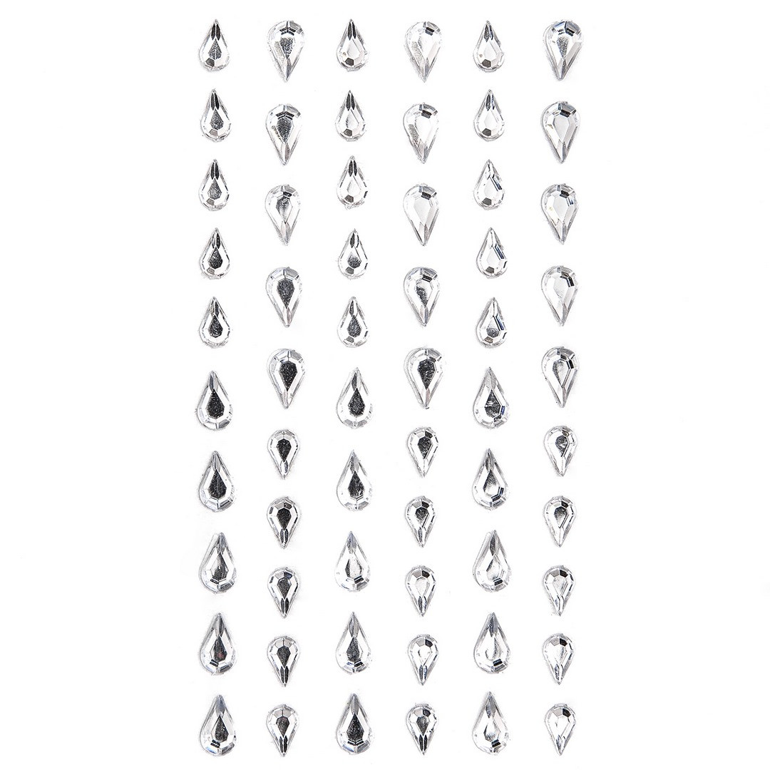 Kryształki samoprzylepne kropelki (60szt.) GRKR-064 Dalprint