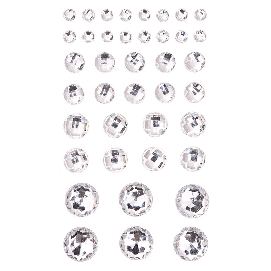 Kryształki samoprzylepne 40szt Crystal GRKR-080 Dalprint
