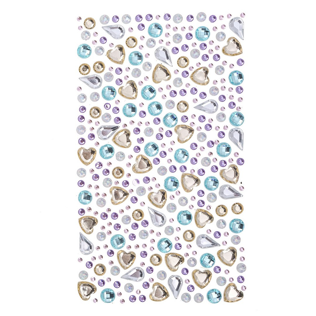 Kryształki samoprzylepne 250szt Pastel GRKR-084 Dalprint