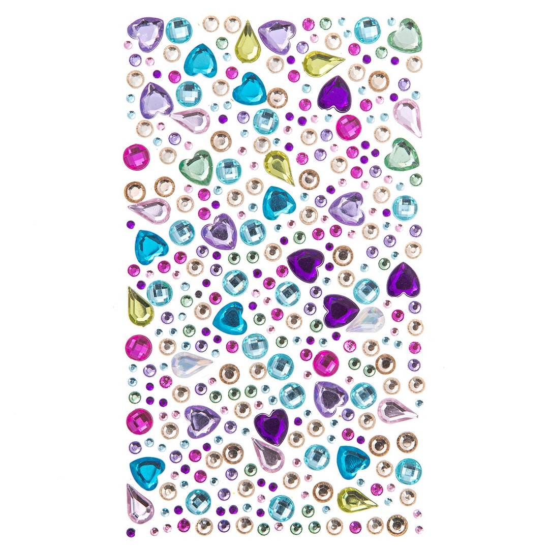 Kryształki samoprzylepne 250szt Brights GRKR-085 Dalprint