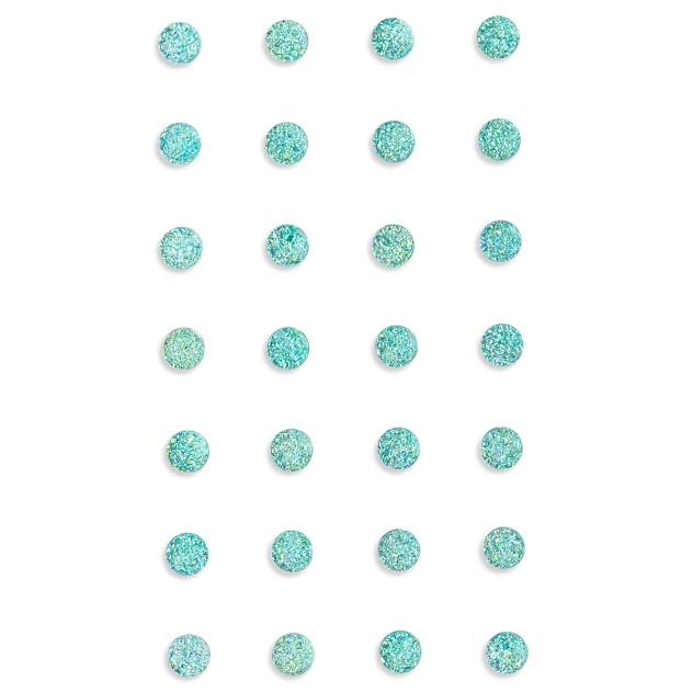 Kryształlki samoprzylepne 8mm (28szt) Mint GRKR-122 Dalprint