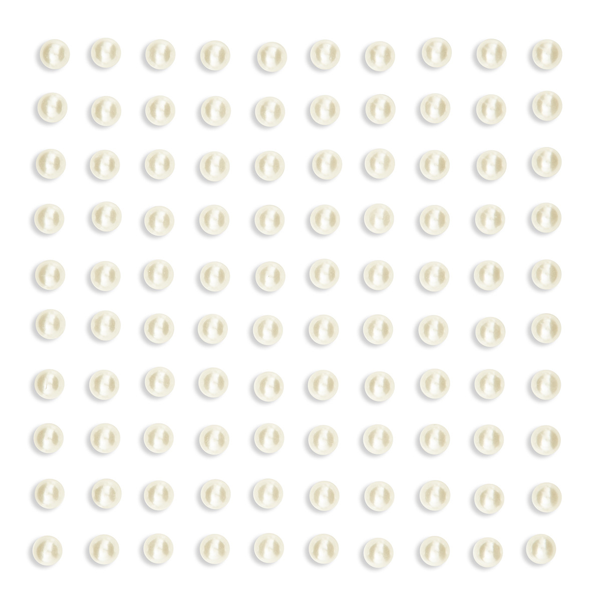 Perły samoprzylepne 5 mm (100 szt.) Kość słoniowa GRPE-004 Dalprint