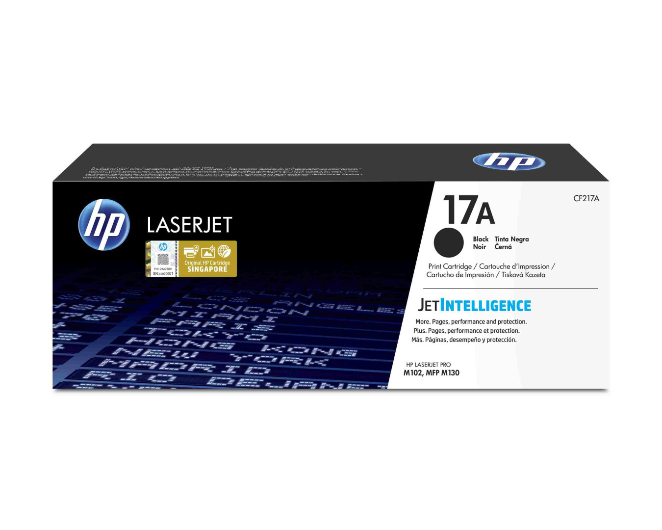 Toner do drukarki HP 17A, CF217A ,1600k. czarny