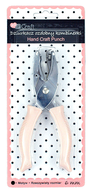 Dziurkacz ozdobny kombinerki 6 mm Kółko JCDK-002 Dalprint