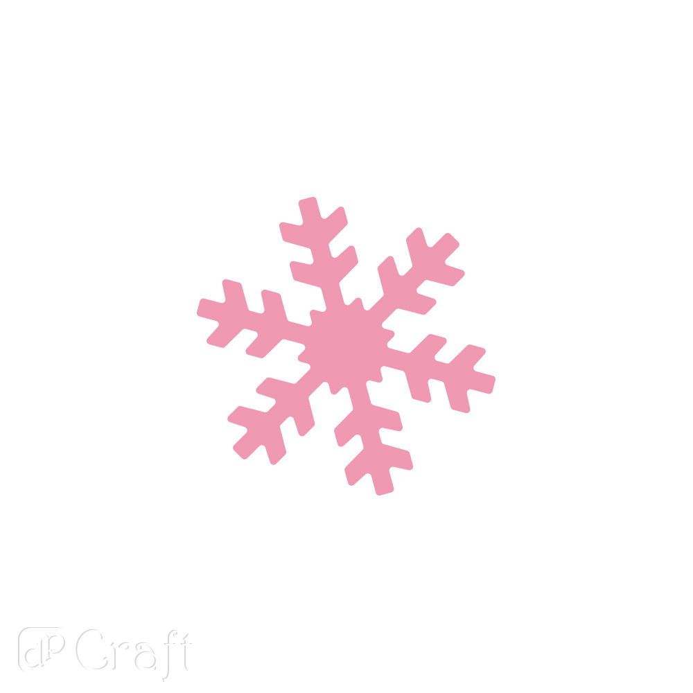 Dziurkacz ozdobny do papieru i pianki 2,5 cm Śnieżynka 3 JCDP-110-009 dpCraft