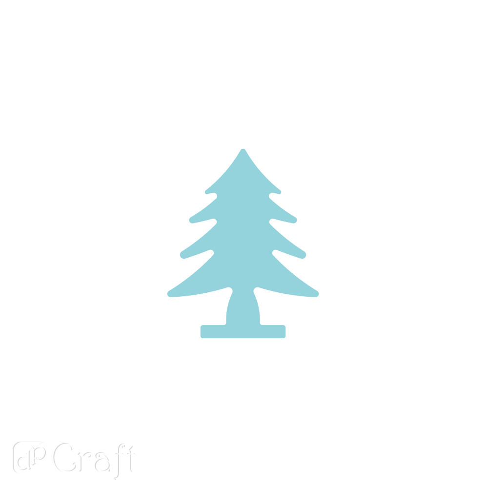 Dziurkacz ozdobny do papieru i pianki 3,8 cm CHOINKA  JCDP-115-013 Dalprint