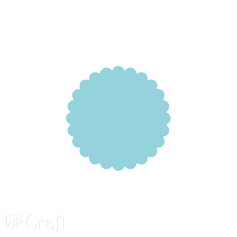 Dziurkacz ozdobny do papieru i pianki 5 cm  KOŁO Z FALBANKĄ  JCDP-120-003 Dalprint